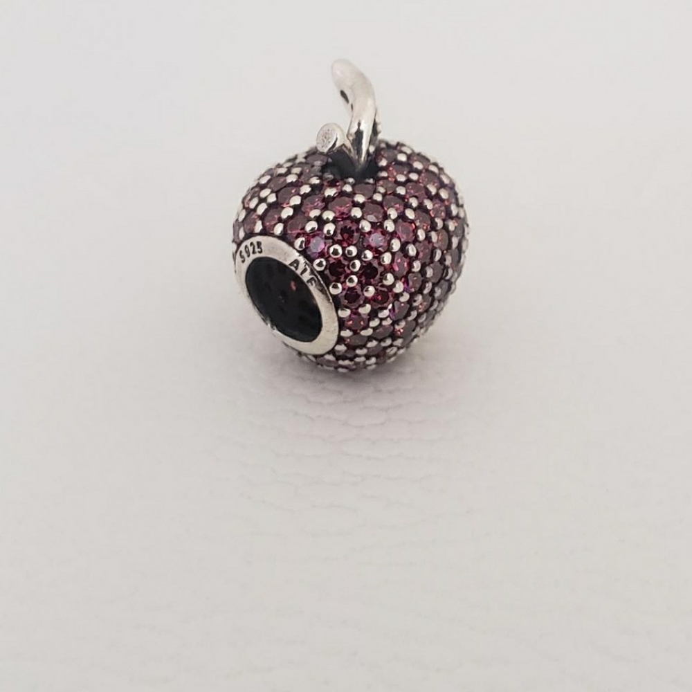 Authentic Pandora Apple Charm - image 6